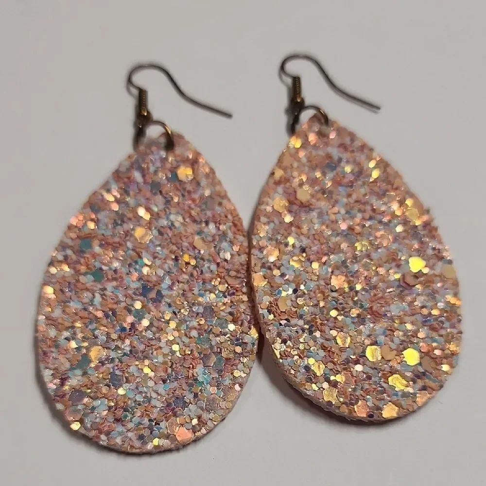Sparkling Teardrop Earrings
